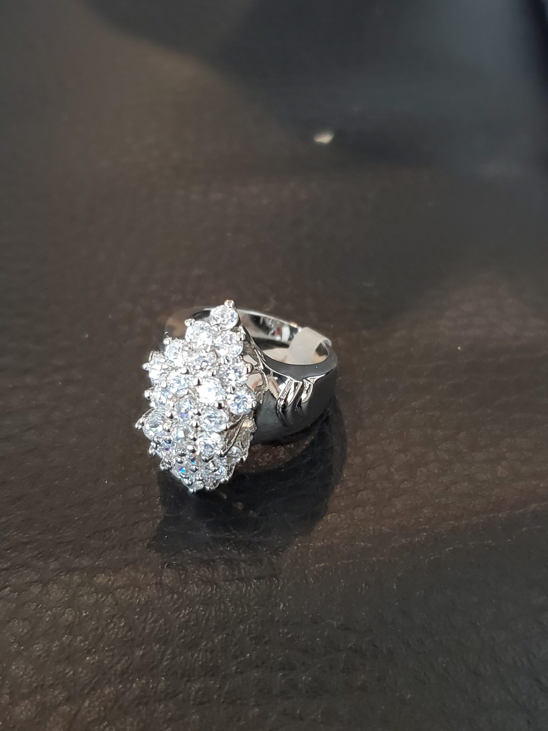 Silver Cluster Ring - AMA Jewellery