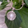 Detail Silver Pearl Necklace - Image 2